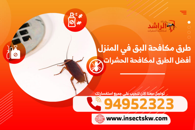 طرق مكافحة البق في المنزل